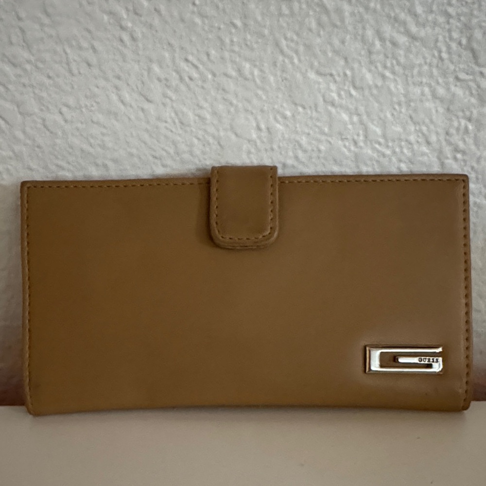 Guess Camel Leather Wallet